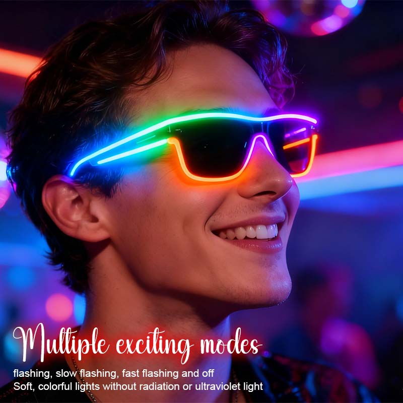 Valoa lähettävät silmälasi