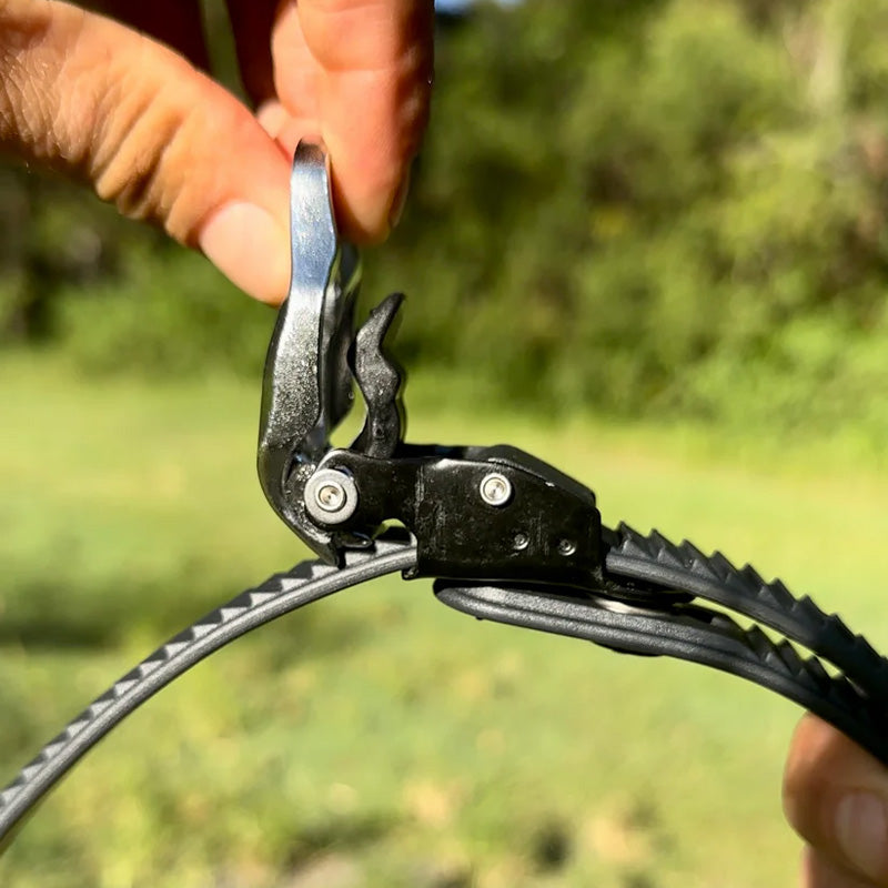 Äärimmäisen kestävä liukumaton lukitusmekanism