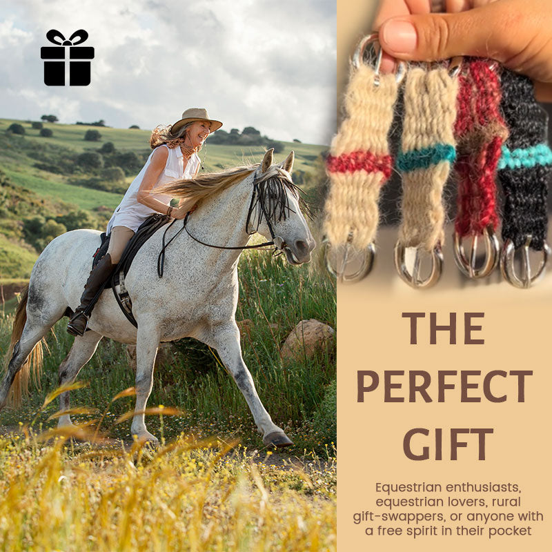 🐴 Mini satulavyön avaimenperä — Kanna satulan henkeä 🌾