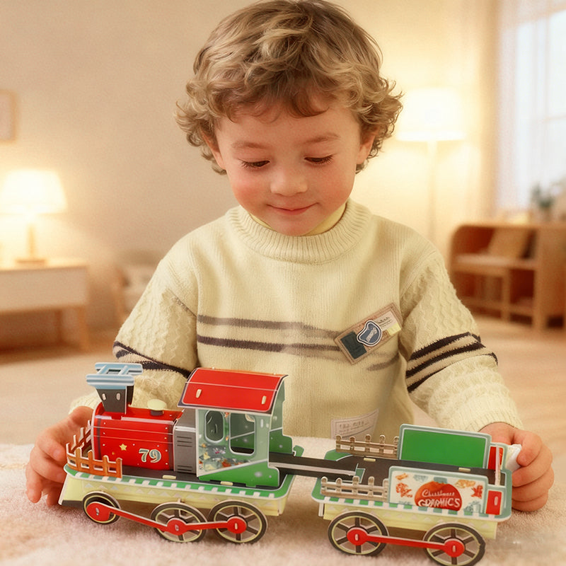 Jouluinen 3D-palapeli