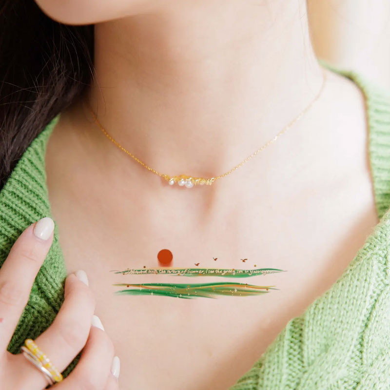 ✨🌈Luovat värikkäät ranne-tatuointitarra