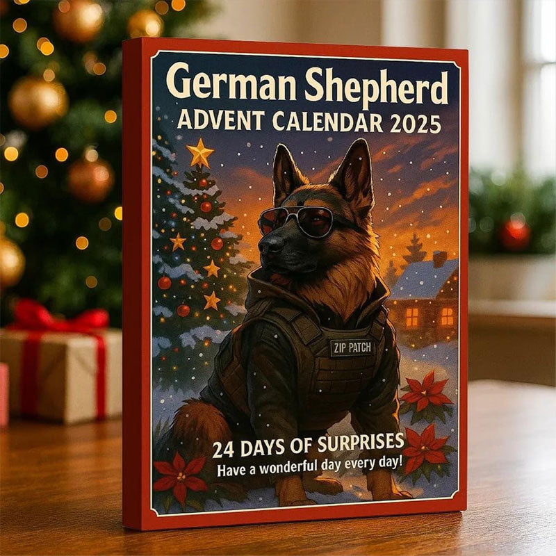 🎄🐾 Saksanpaimenkoiran joulukalenteri 2025 🎁
