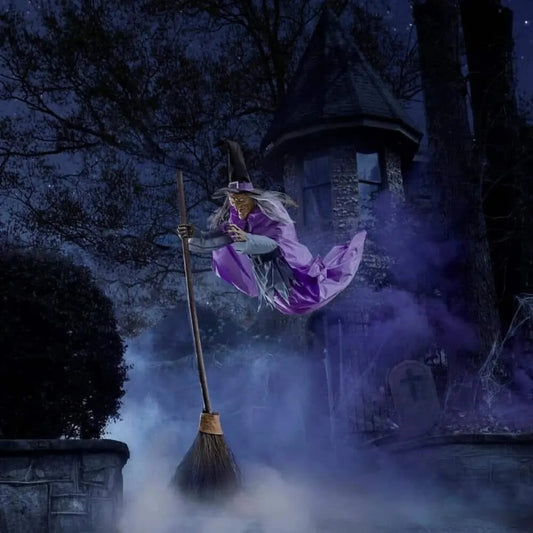 🔥Halloweenin ennakkoalennusmyynti 49%🔥 - Lentävä noit