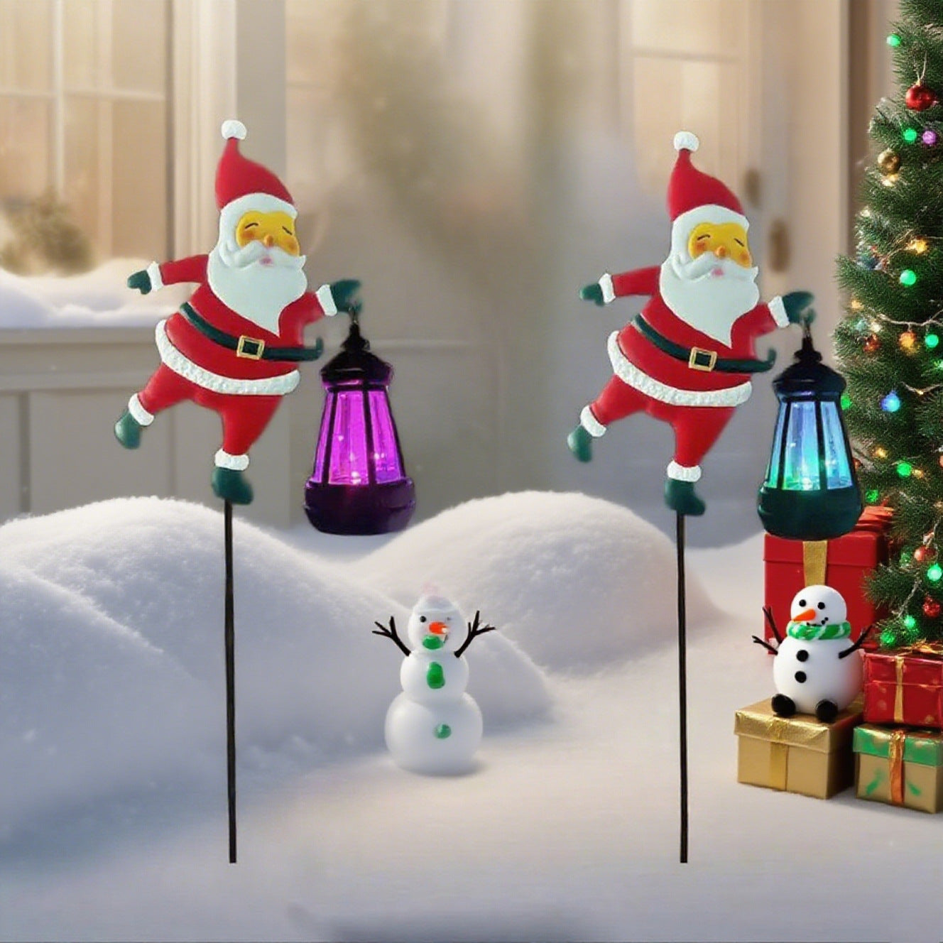 ⏰Joulupukki Solar Garden Light🎅🎄