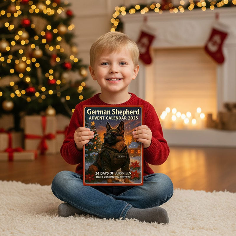 🎄🐾 Saksanpaimenkoiran joulukalenteri 2025 🎁