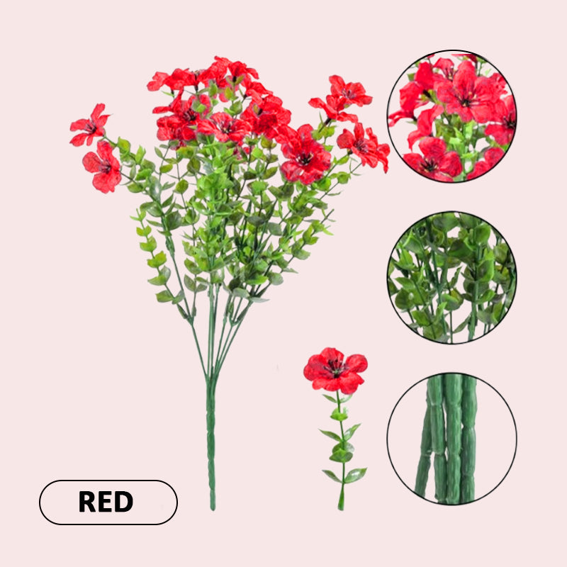🌺UV-kestävä värikäs tekokukka💖