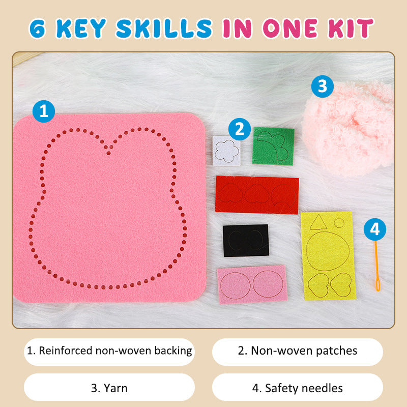 DIY-lasten langankudontataide