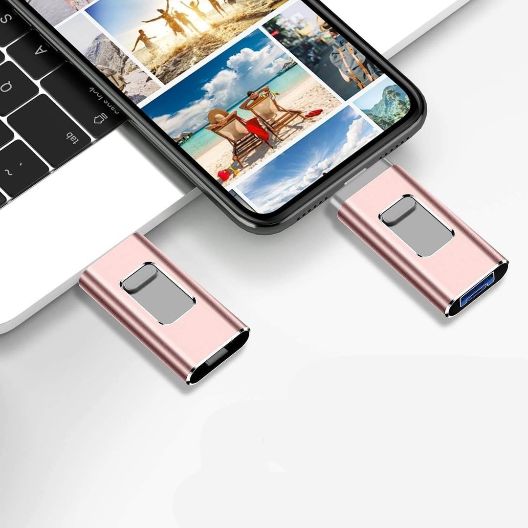 4 in 1 USB-muistitikku - salamannopea kuvansiirto