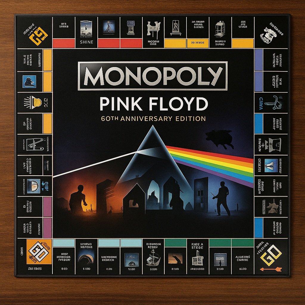 MONOPOLI: Pink Floyd 60-vuotisjuhlapaino