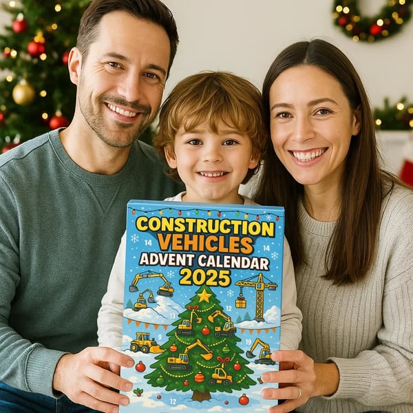 🚜Adventskalender For Byggemaskiner 2025