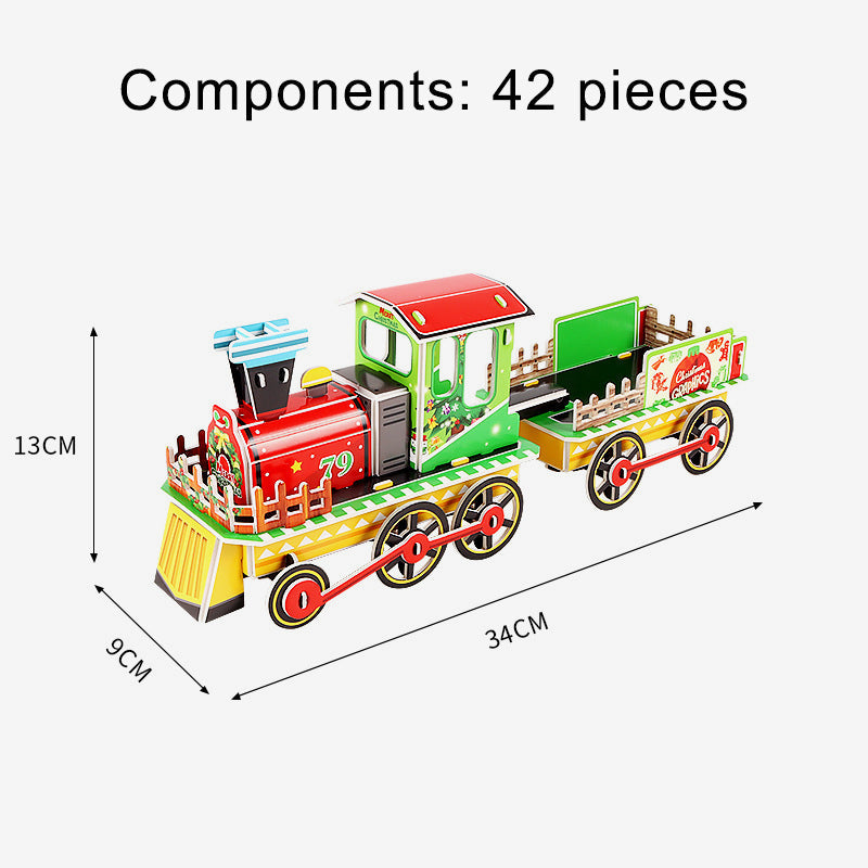 Jouluinen 3D-palapeli