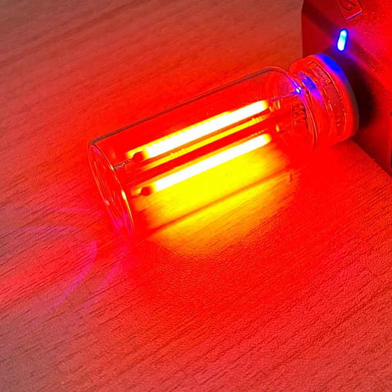 Retro-auton valo - yöval