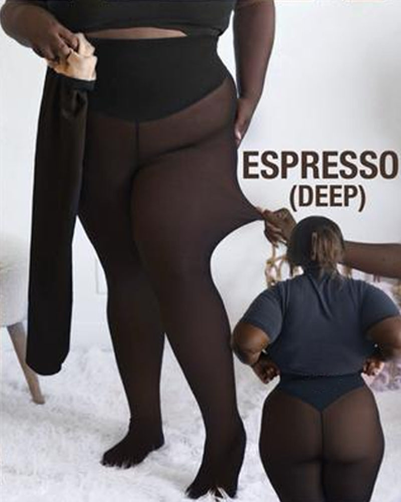 ❄️Muotoa korostavat fleece-leggingsit, joissa on yksi sauma✨✨Pysy lämpimänä. Näytä upealta. 💕