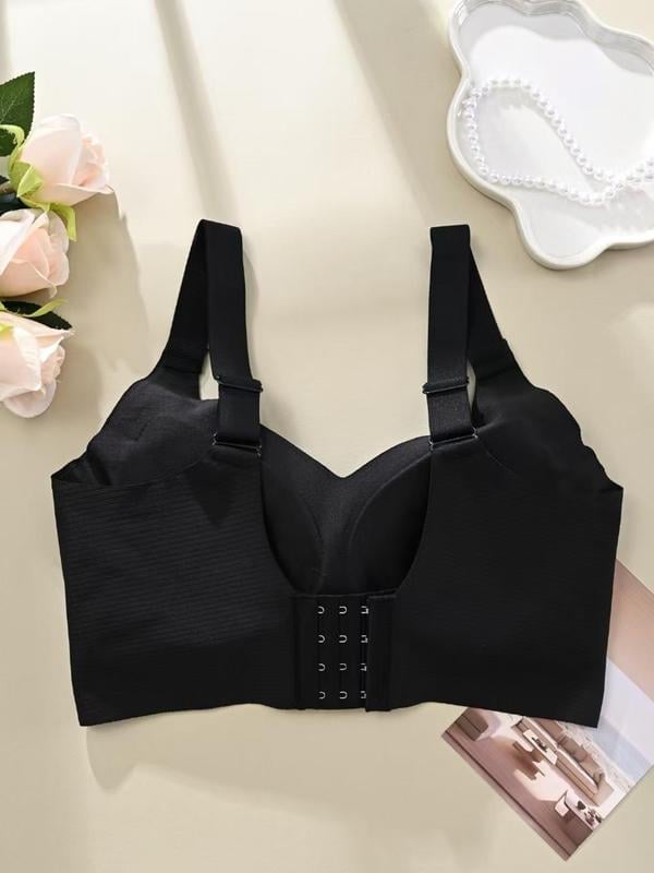 🔥Kevät kuuma myynti 49% OFF- Ribbed Push Up säädettävä langaton rintaliivit naisille