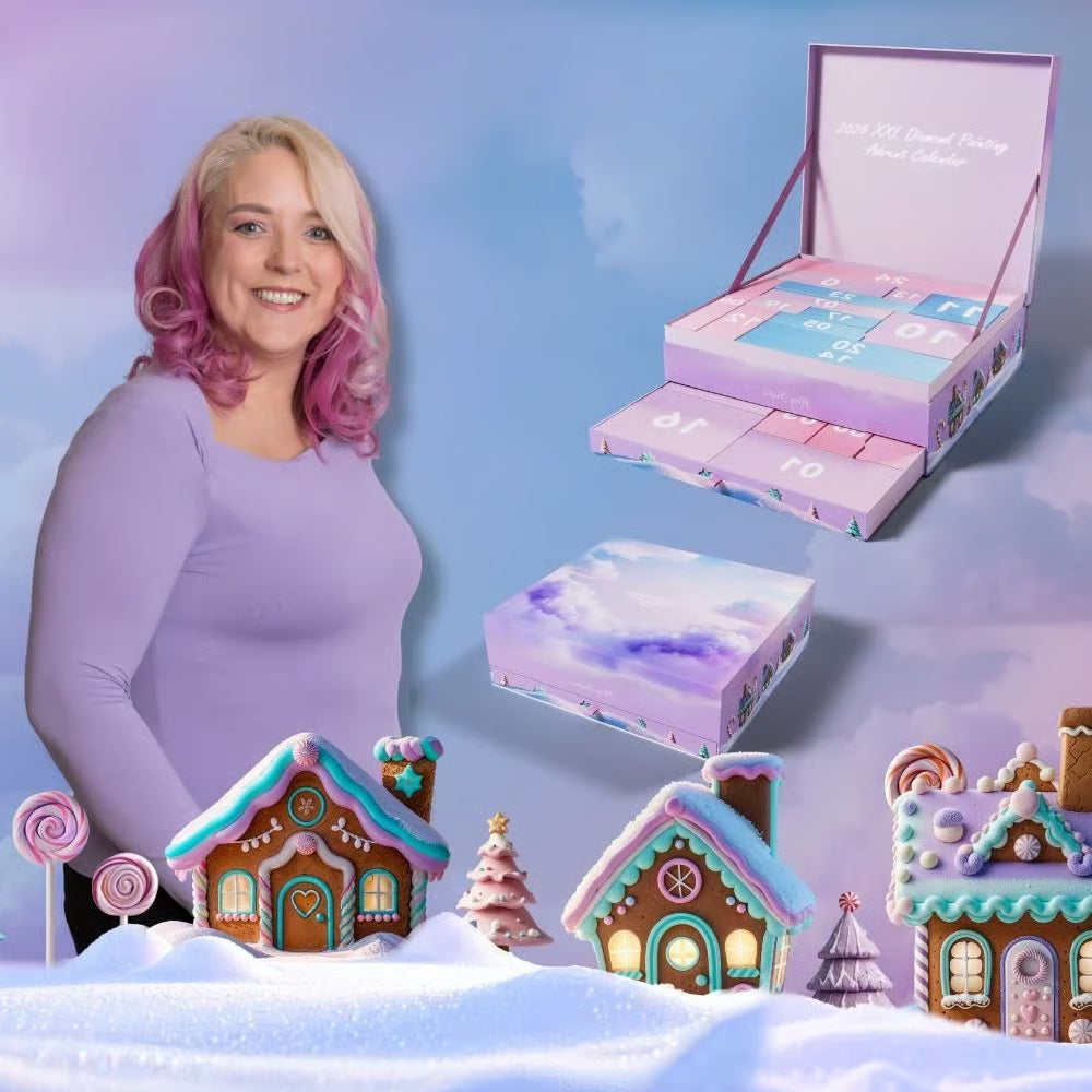 💎🎄2025 XXL-timanttimaalausjoulukalenteri – ✨Rajoitettu erä