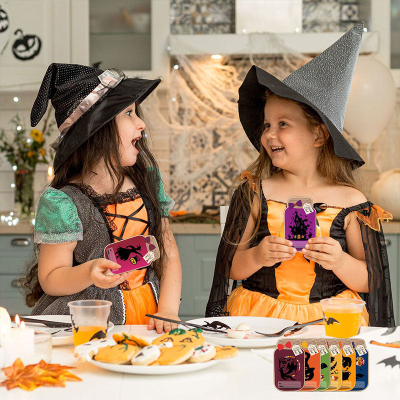 Halloween DIY askartelukortit lapsille