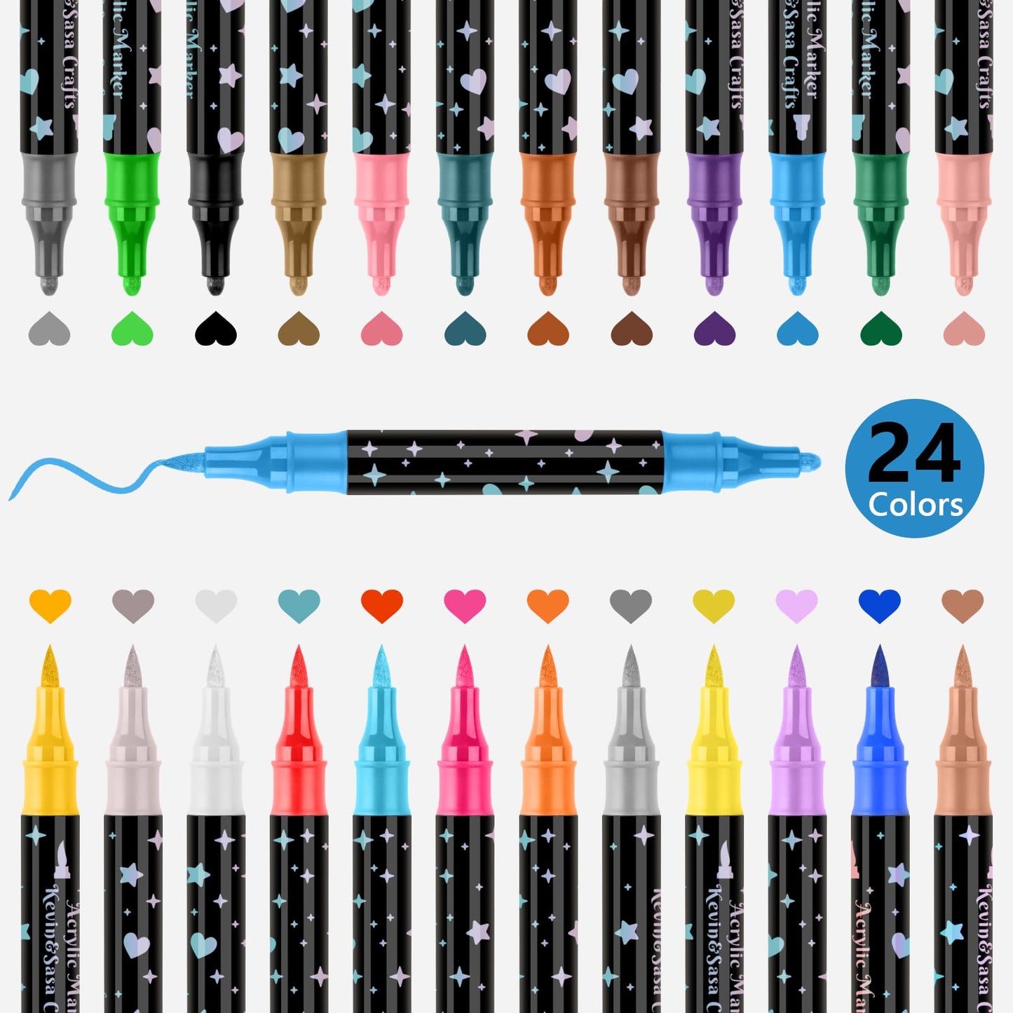 🔥 Kuuma tarjous -50% ALE🎁 Kaksipäinen glittertussipenaal